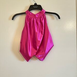 Vibrant Pink Halter Top